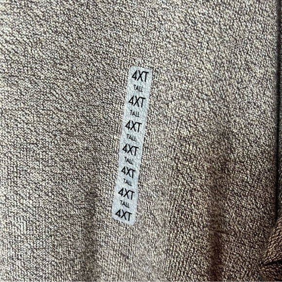 Roundtree & Yorke Size 4T Long Sleeve Brown Men Sweater Brand New - Picture 4 of 5